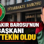 Diyarbakır Barosu’nun Yeni Başkanı Sertaç Buluttekin Oldu