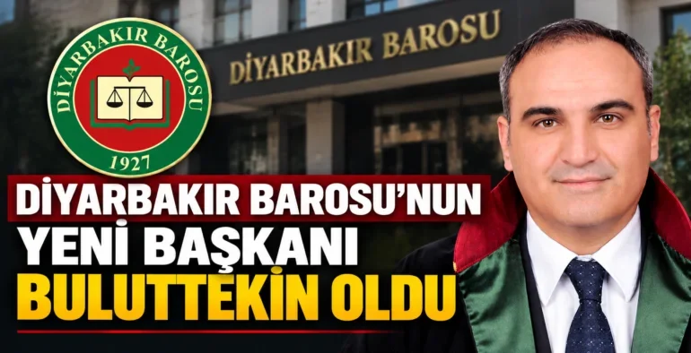 Diyarbakır Barosu’nun Yeni Başkanı Sertaç Buluttekin Oldu