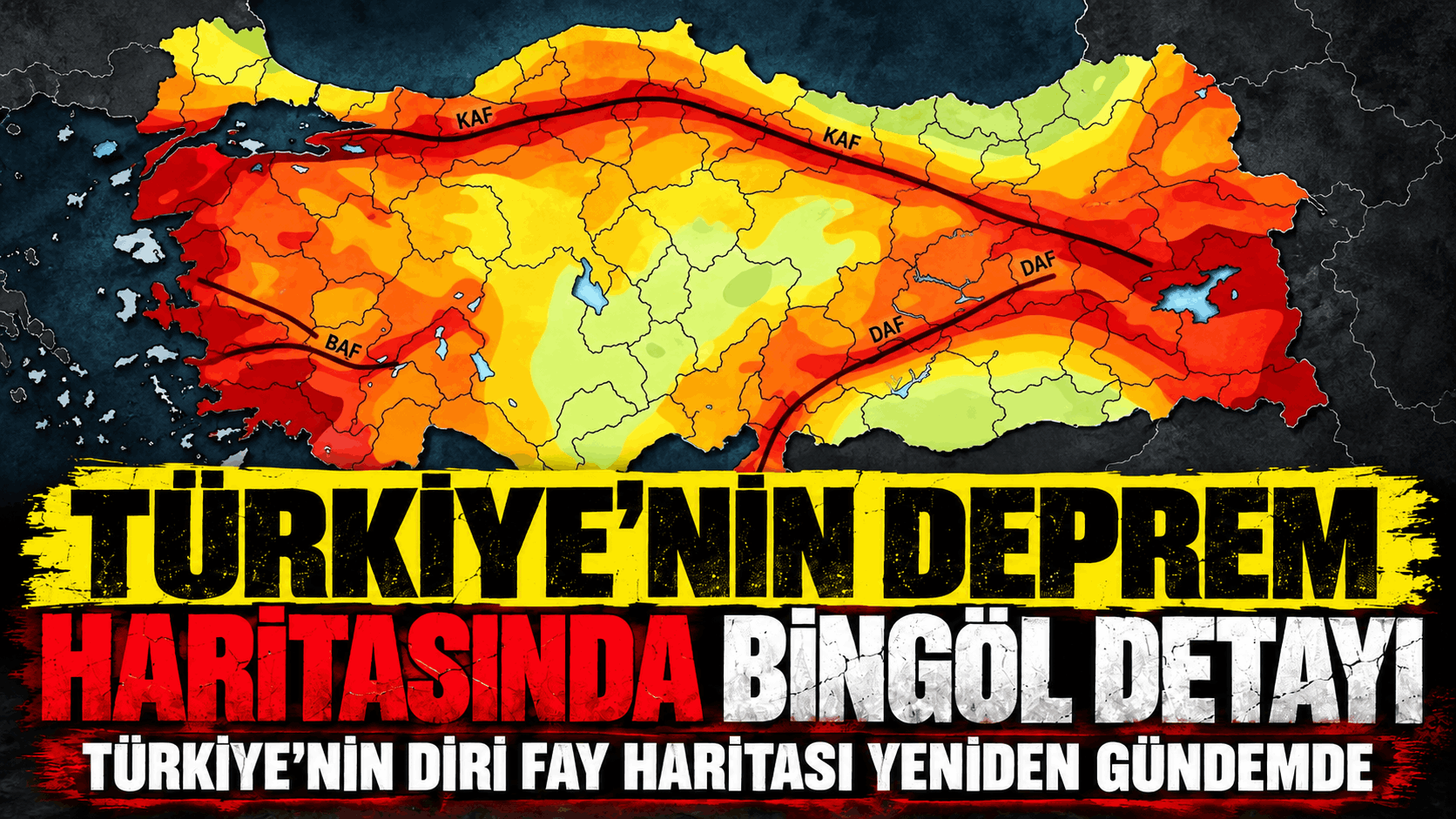 Türkiye’nin Deprem Haritasında Bingöl Detayı