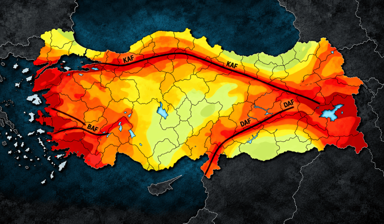 Türkiye’nin Deprem Haritasında Bingöl Detayı