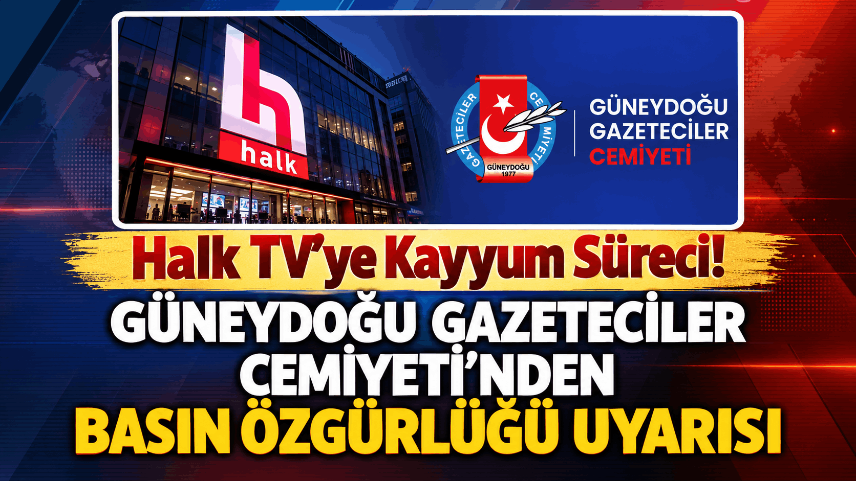 Güneydoğu Gazeteciler Cemiyeti’nden Basın Özgürlüğü Uyarısı