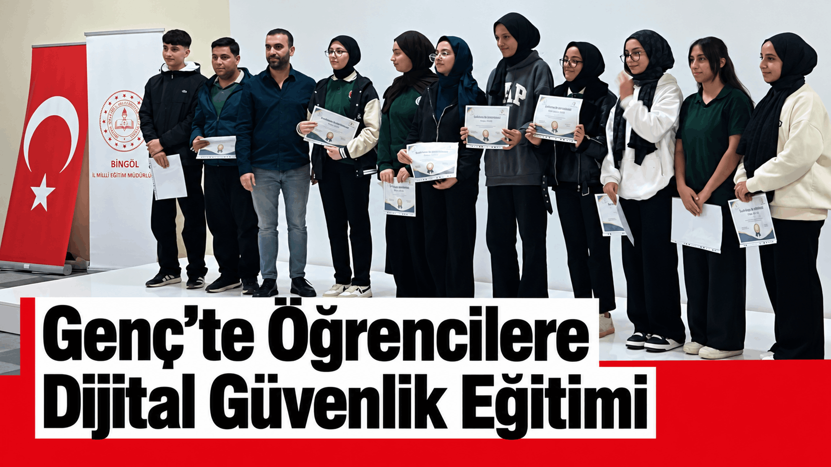 Genç’te Öğrencilere Dijital Güvenlik Eğitimi