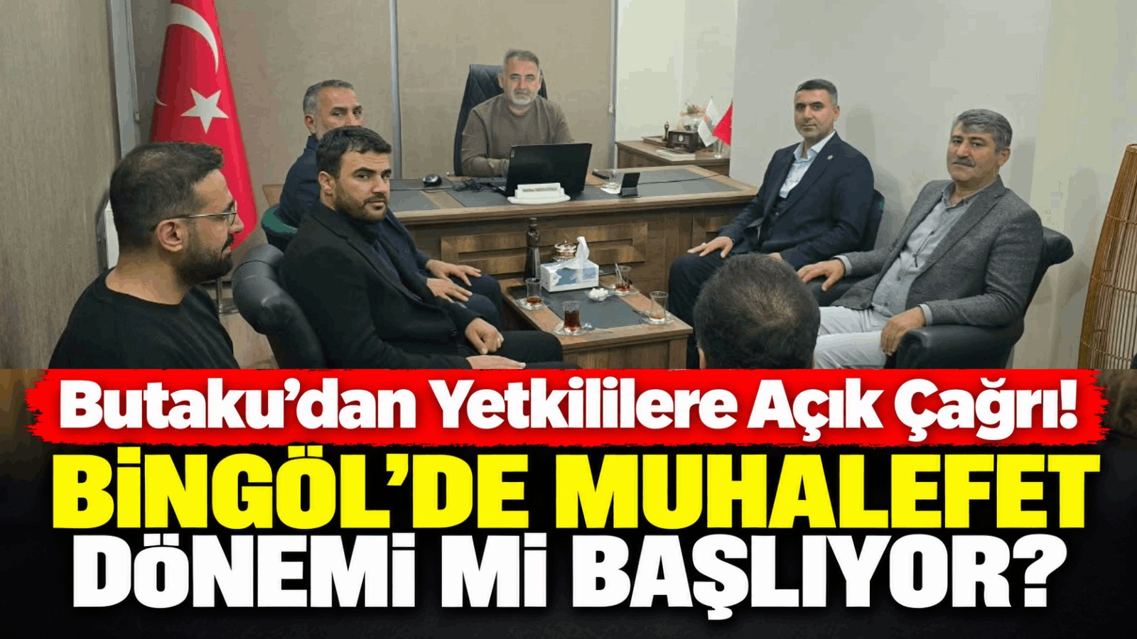 HÜDA PAR’dan Bingöl’de Koordinasyon Eleştirisi