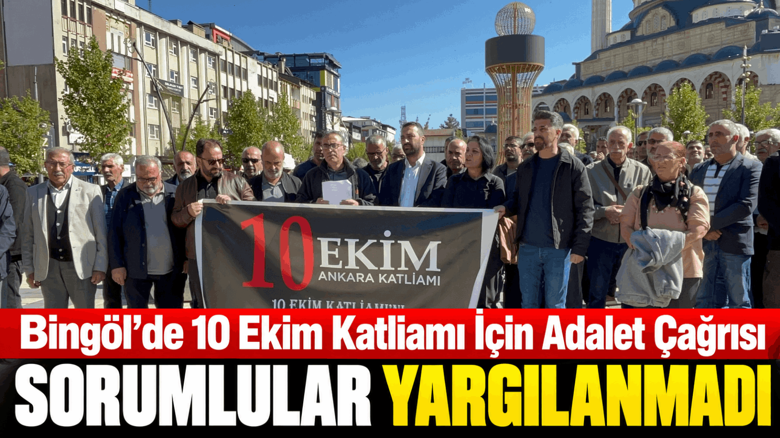 Bingöl’de 10 Ekim İçin Adalet Çağrısı