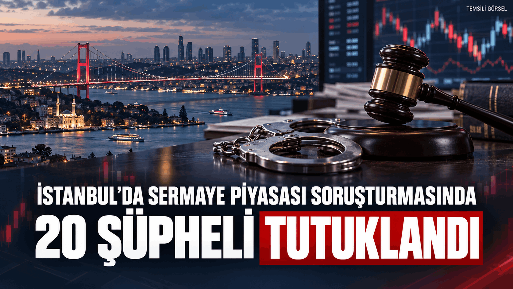İstanbul’da Sermaye Piyasası Soruşturmasında 20 Şüpheli Tutuklandı