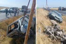 Diyarbakır’da Otomobiller Çarpıştı: 8 Yaralı