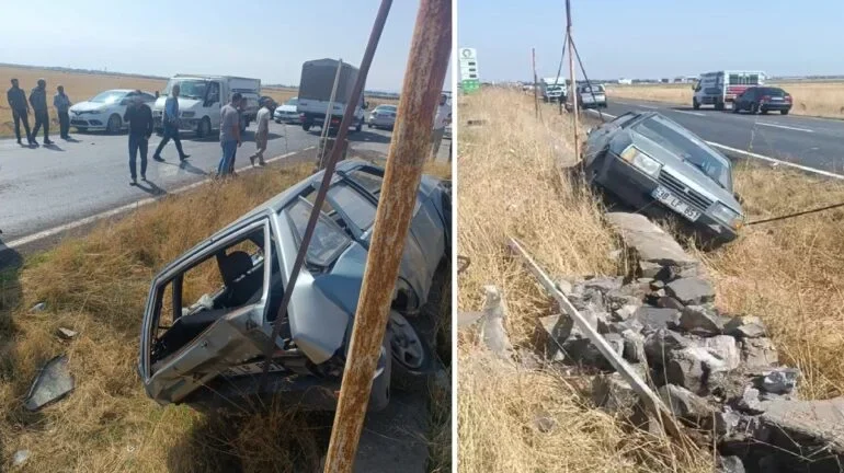 Diyarbakır’da Otomobiller Çarpıştı: 8 Yaralı