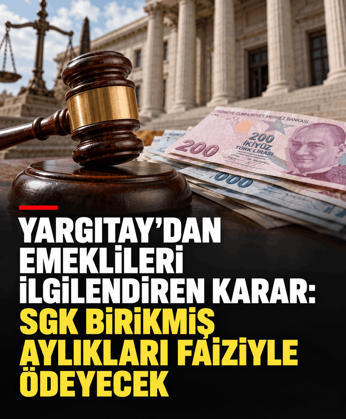 Yargıtay Kararı: SGK Faiziyle Ödeyecek