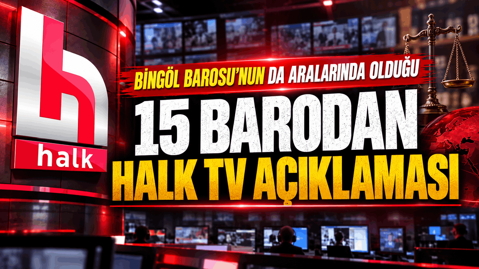 Bingöl Barosu’ndan Halk TV Tepkisi