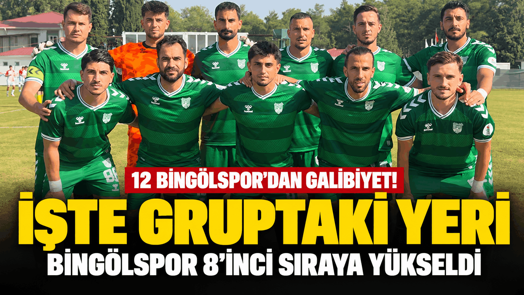 Bingölspor 8’inci Sıraya Yükseldi