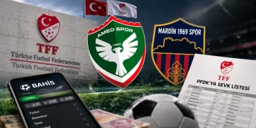 TFF’nin Bahis Soruşturmasında Amedspor ve Mardin 1969 Spor’dan 32 İsim PFDK’ye Sevk Edildi