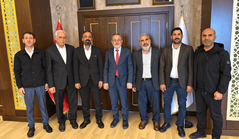 Erdal Çelik’e Adil Düzen Derneği Ziyareti