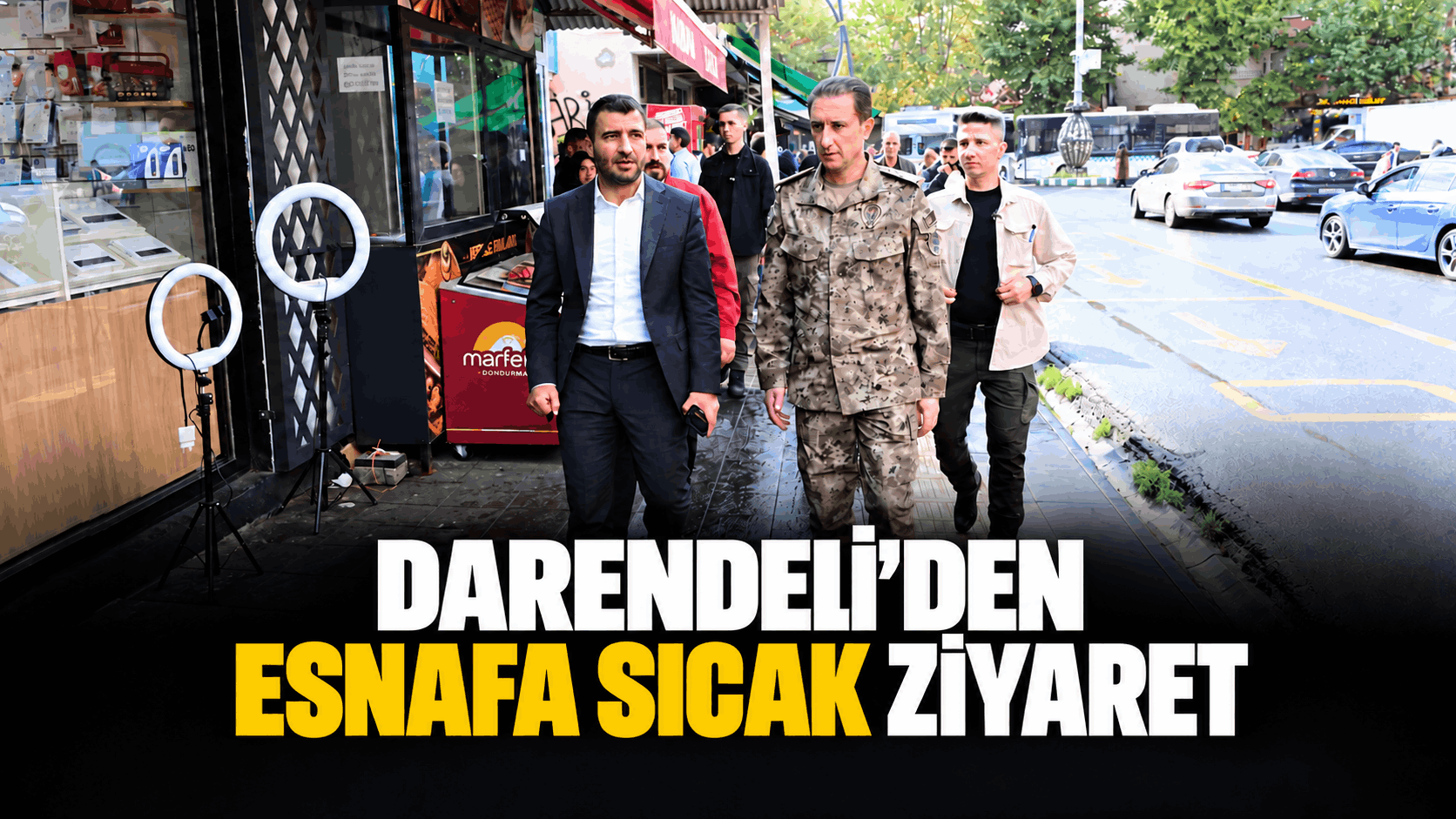 Bingöl Emniyet Müdürü Esnafla Buluştu