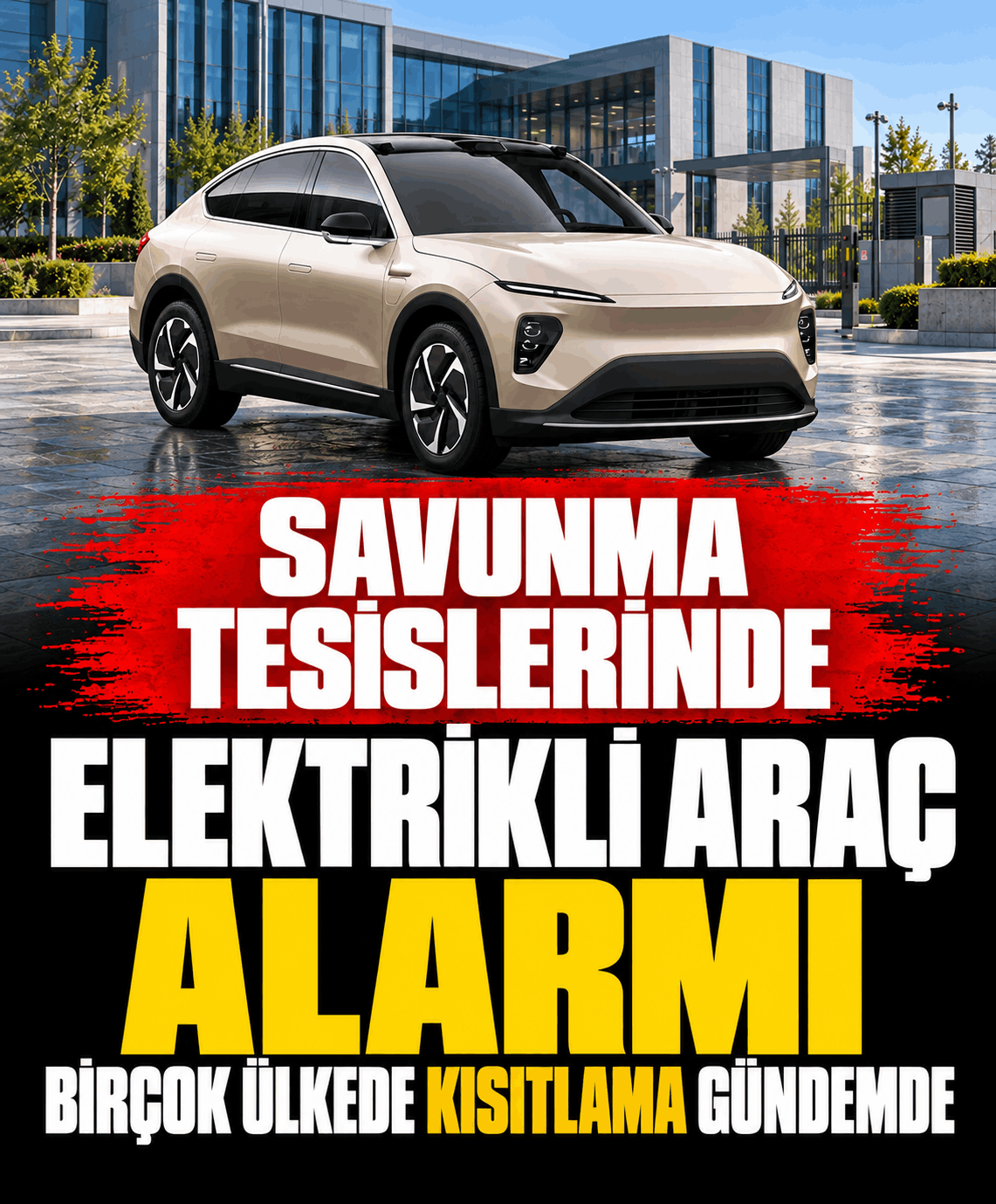 Savunmada Elektrikli Araç Alarmı!