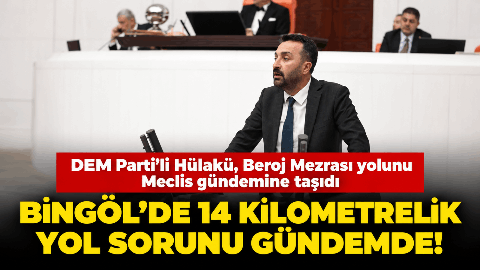 Bingöl’de 14 Kilometrelik Yol Sorunu Gündemde!