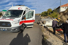 Bingöl’de otomobil takla attı: 1 yaralı
