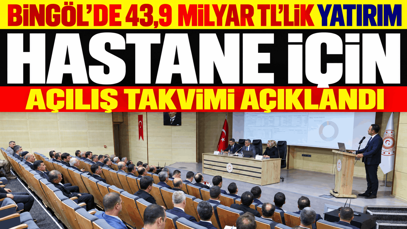 Bingöl’de Yatırımların Son Durumu Açıklandı