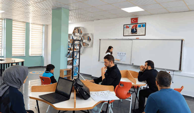 Bingöl’de 653 İlkokul Öğrencisine Görme Taraması