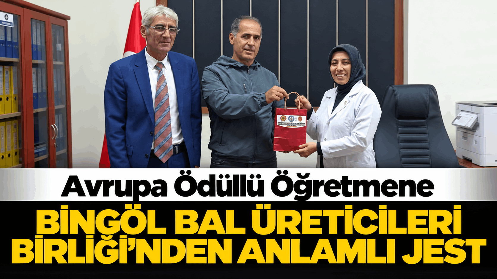 Bingöl Bal Üreticileri Birliği’nden anlamlı jest