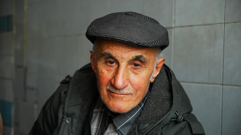 yaşlı iç foto-